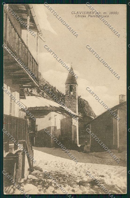 Torino Clavieres cartolina QK1296 – fronte