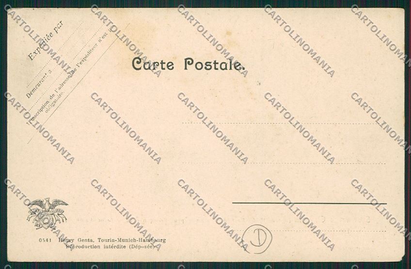 Torino Clavieres Genta cartolina QK1299 – retro