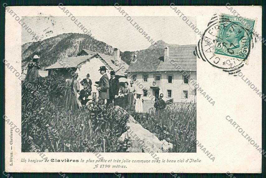 Torino Clavieres cartolina QK1312 – fronte