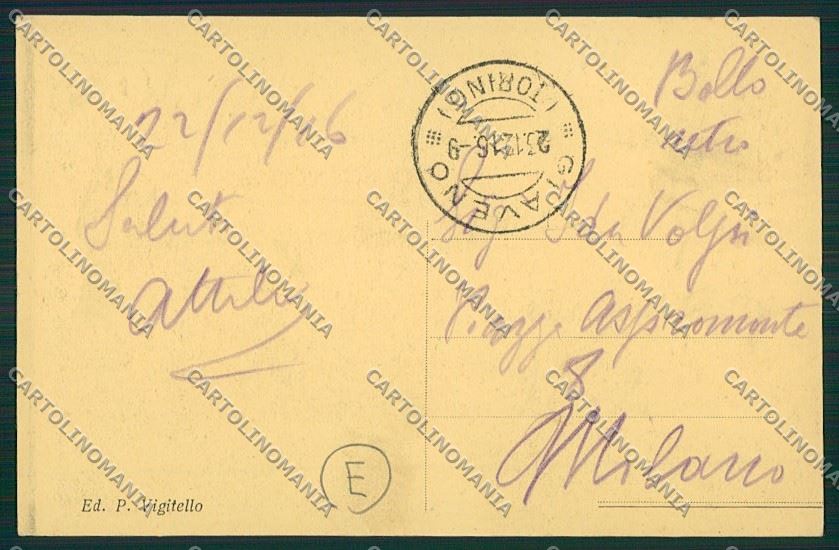 Torino Coazze cartolina QK1335 – retro