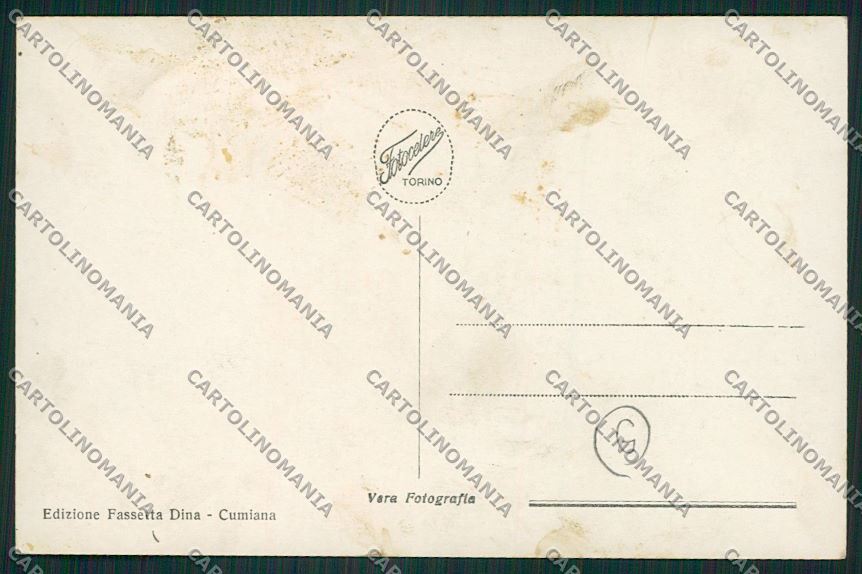 Torino Cumiana Foto cartolina QK1354 – retro