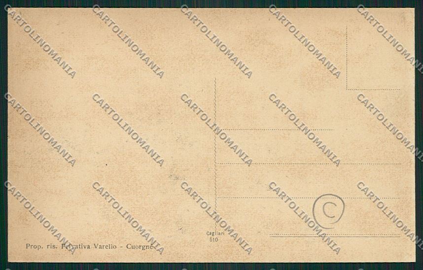 Torino Cuorgnè cartolina QK1355 – retro