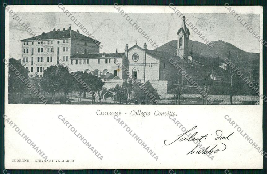 Torino Cuorgnè cartolina QK1357 – fronte