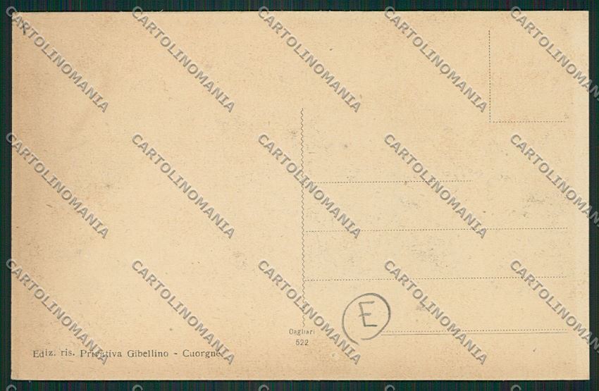 Torino Cuorgnè cartolina QK1362 – retro