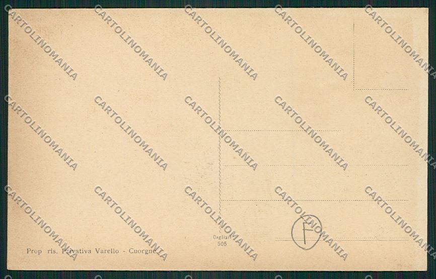 Torino Cuorgnè cartolina QK1365 – retro