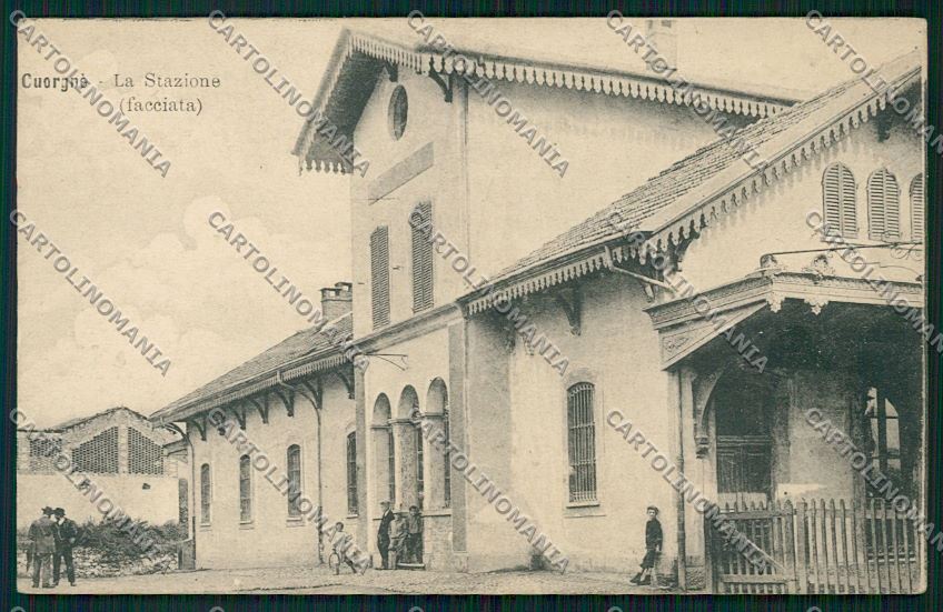 Torino Cuorgnè Stazione cartolina QK1367 – fronte