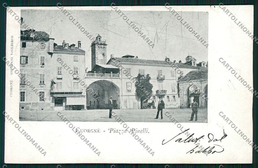 Torino Cuorgnè cartolina QK1368 – fronte