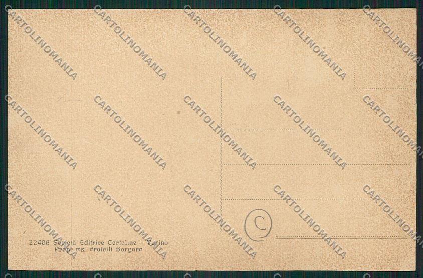 Torino Viù Col San Giovanni cartolina QK1373 – retro