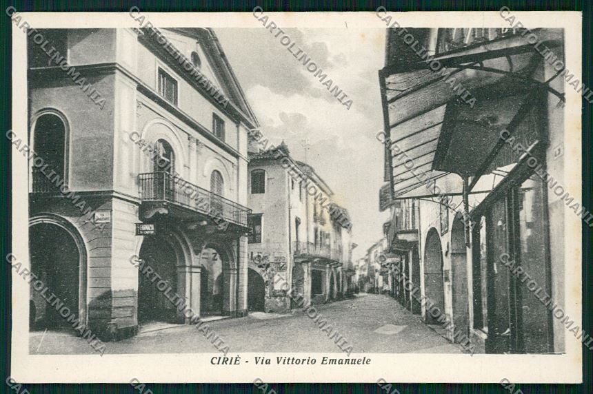 Torino Ciriè cartolina QK1381 – fronte