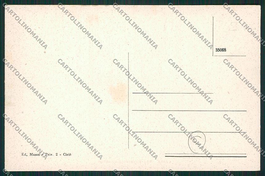 Torino Ciriè cartolina QK1381 – retro