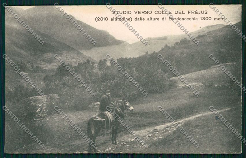 Torino Frejus Bardonecchia Genta cartolina QK1386 – fronte