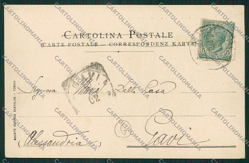 Torino Sestriere Champlas du Col cartolina QK1399 – retro