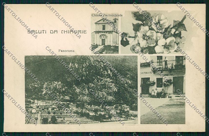Torino Chiavrie Saluti da cartolina QK1403 – fronte