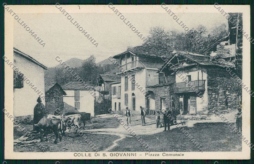 Torino Colle San Giovanni cartolina QK1404 – fronte
