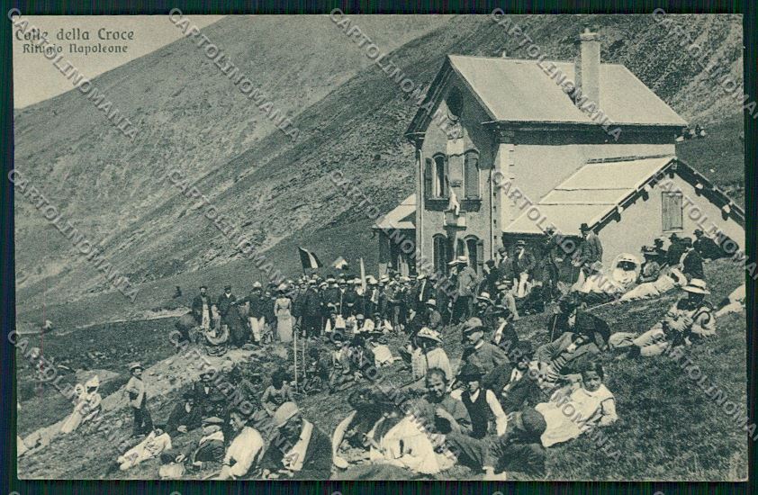 Torino Colle della Croce Rifugio Napoleone cartolina QK1406 – fronte