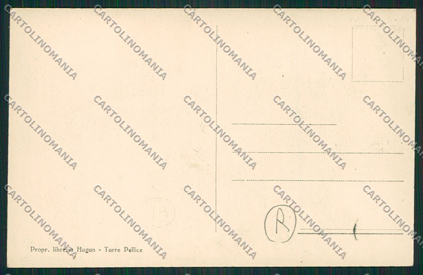 Torino Colle della Croce Rifugio Napoleone cartolina QK1406 – retro