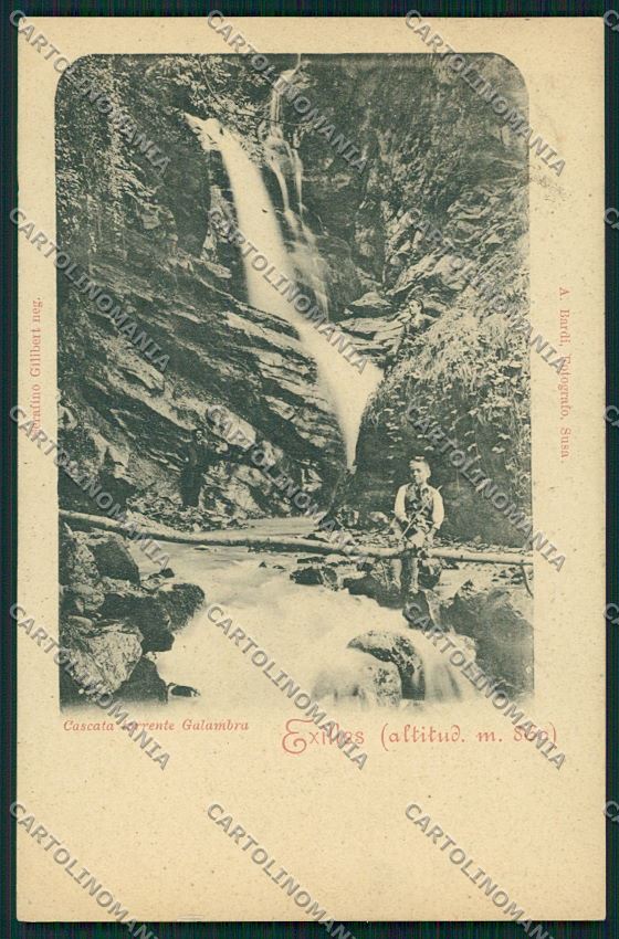 Torino Exilles cartolina QK1414 – fronte
