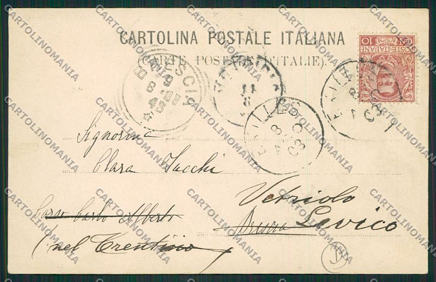 Torino Exilles cartolina QK1415 – retro