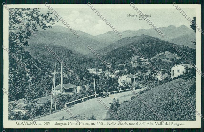 Torino Giaveno cartolina QK1451 – fronte