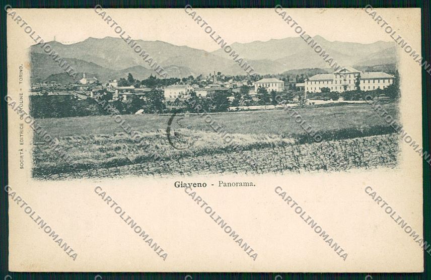 Torino Giaveno cartolina QK1453 – fronte