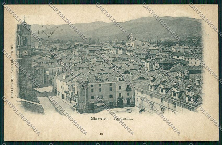 Torino Giaveno cartolina QK1454 – fronte