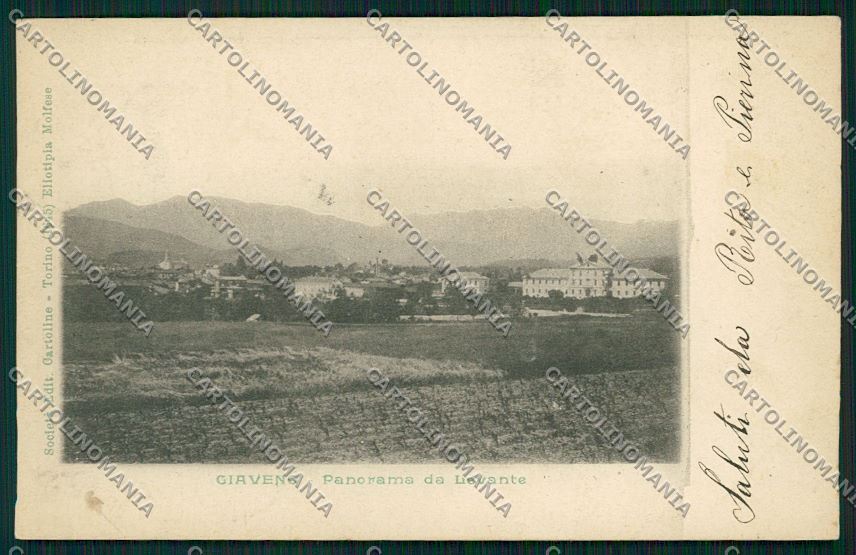 Torino Giaveno cartolina QK1457 – fronte