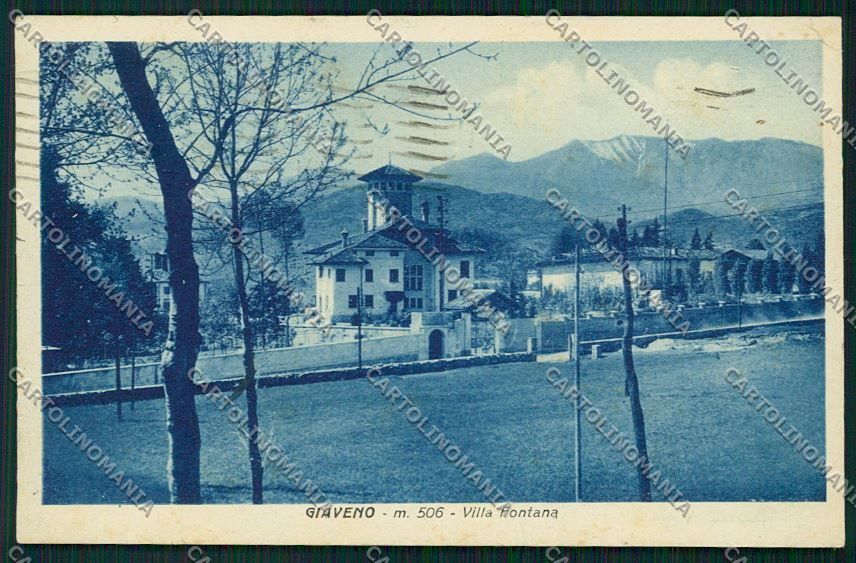 Torino Giaveno cartolina QK1458 – fronte