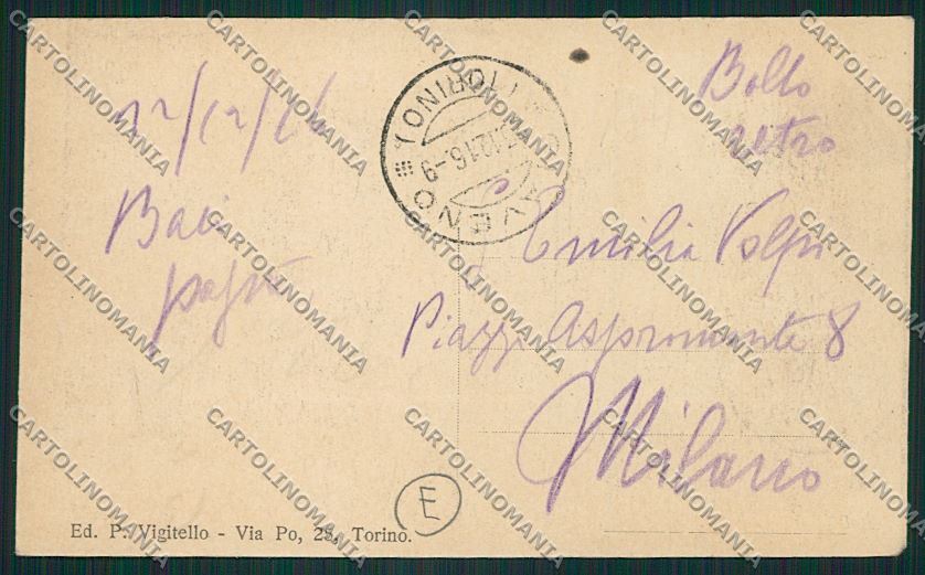 Torino Giaveno cartolina QK1468 – retro