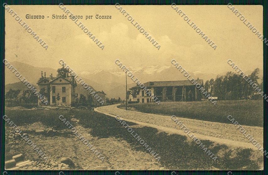 Torino Giaveno cartolina QK1471 – fronte