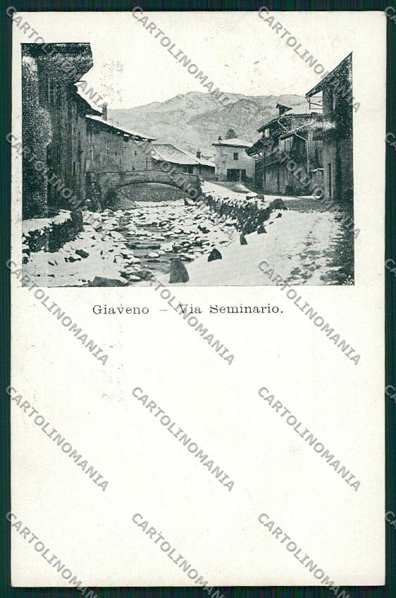 Torino Giaveno cartolina QK1473 – fronte