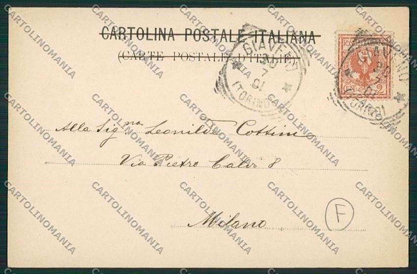 Torino Giaveno cartolina QK1473 – retro