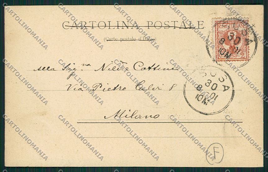 Torino Gravere cartolina QK1480 – retro