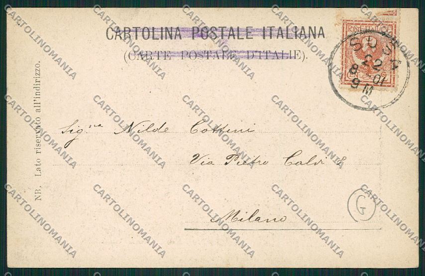 Torino Gravere FORO cartolina QK1482 – retro