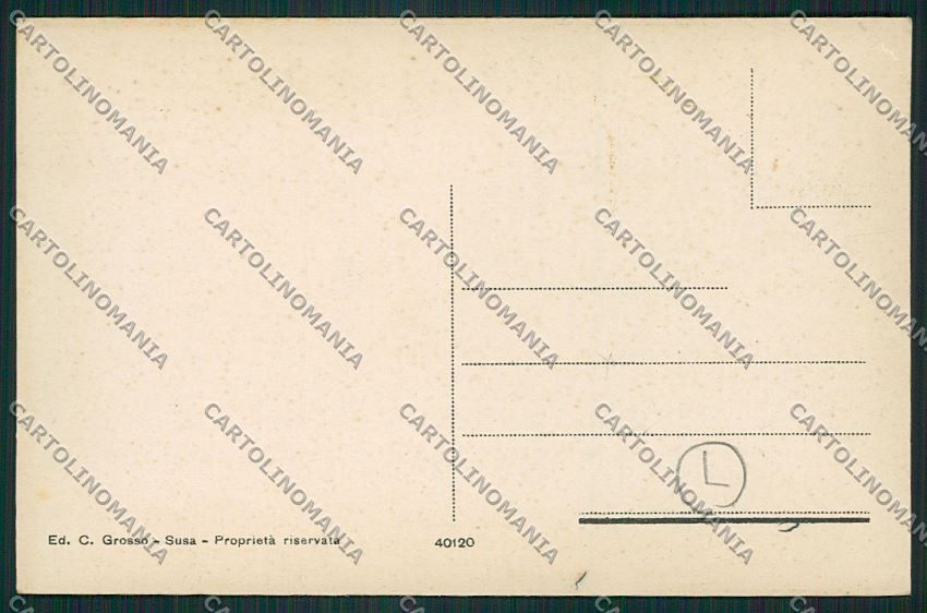 Torino Gravere Saluti da cartolina QK1483 – retro