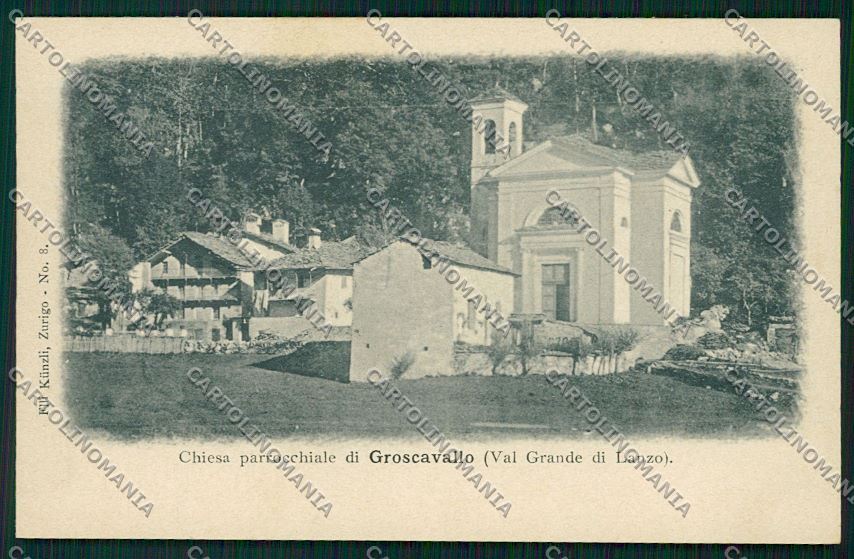 Torino Groscavallo cartolina QK1488 – fronte