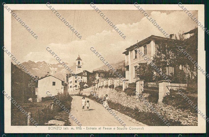 Torino Groscavallo Bonzo cartolina QK1494 – fronte