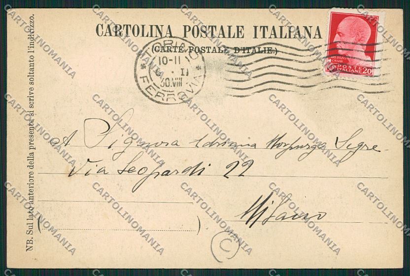 Torino Ivrea cartolina QK1504 – retro