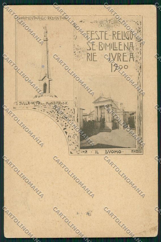 Torino Ivrea Mombarone cartolina QK1532 – fronte
