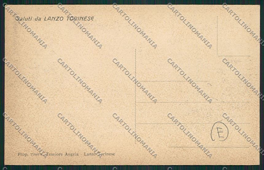 Torino Lanzo cartolina QK1545 – retro
