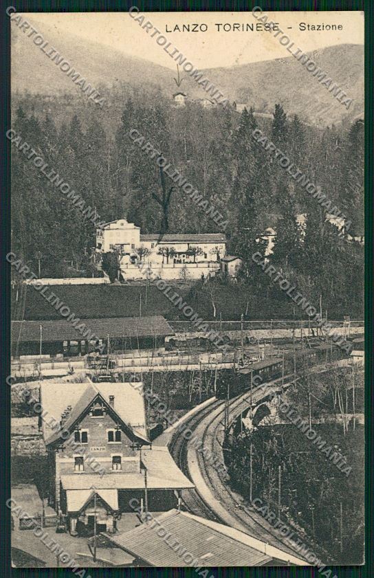 Torino Lanzo Stazione cartolina QK1546 – fronte