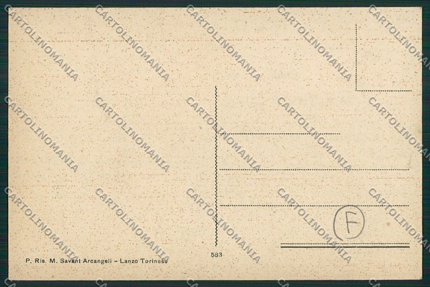 Torino Lanzo Costumi cartolina QK1553 – retro