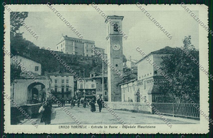 Torino Lanzo PIEGA cartolina QK1555 – fronte