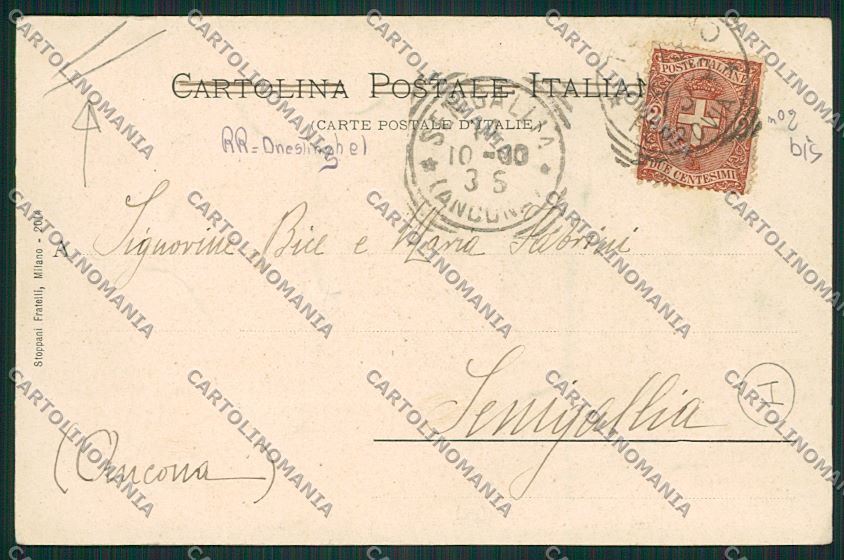 Torino Lombardore Militari PIEGHE cartolina QK1570 – retro