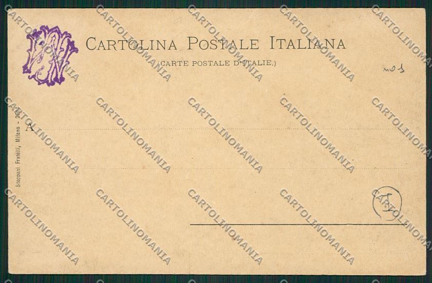 Torino Lombardore Militari cartolina QK1571 – retro