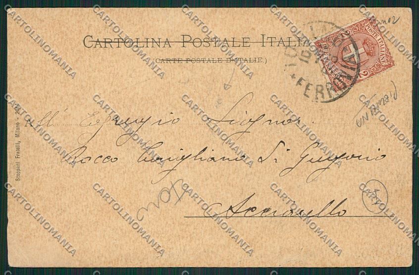 Torino Lombardore Militari FORO cartolina QK1572 – retro
