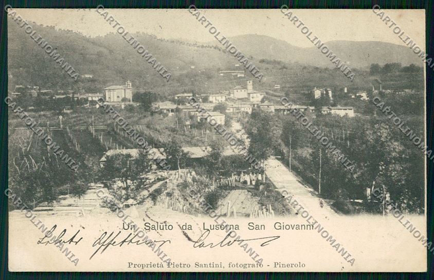 Torino Luserna San Giovanni cartolina QK1574 – fronte