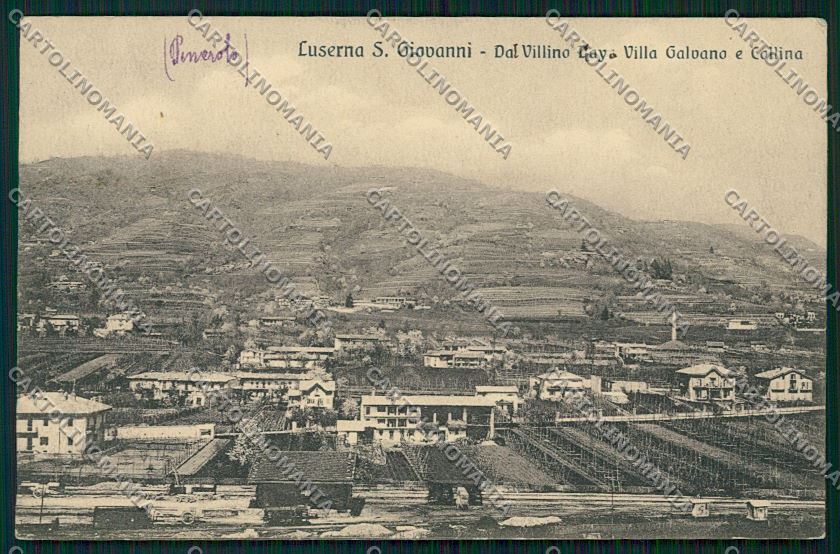 Torino Luserna San Giovanni cartolina QK1580 – fronte