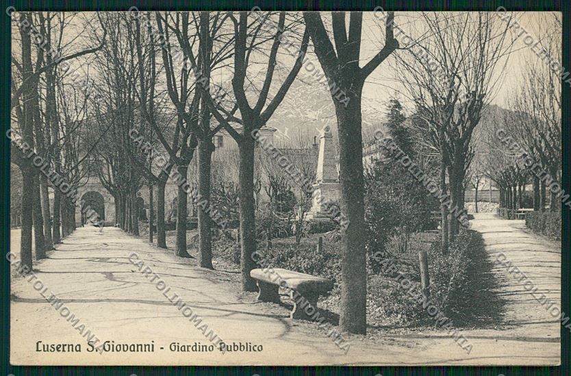 Torino Luserna San Giovanni PIEGA cartolina QK1583 – fronte