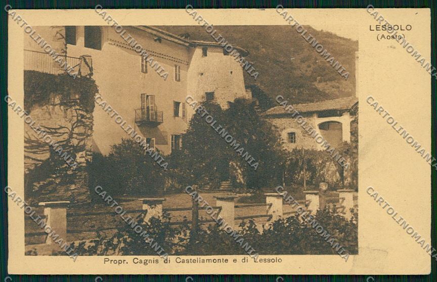 Torino Lessolo cartolina QK1595 – fronte