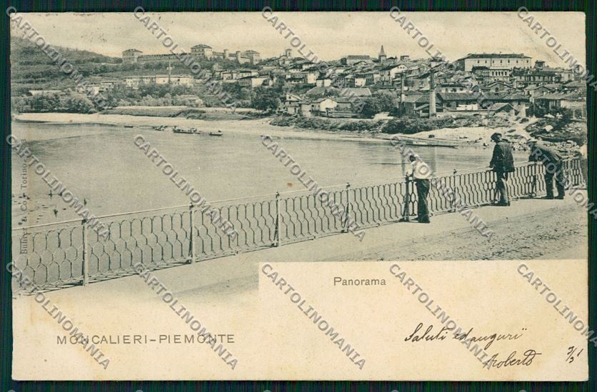 Torino Moncalieri cartolina QK1605 – fronte